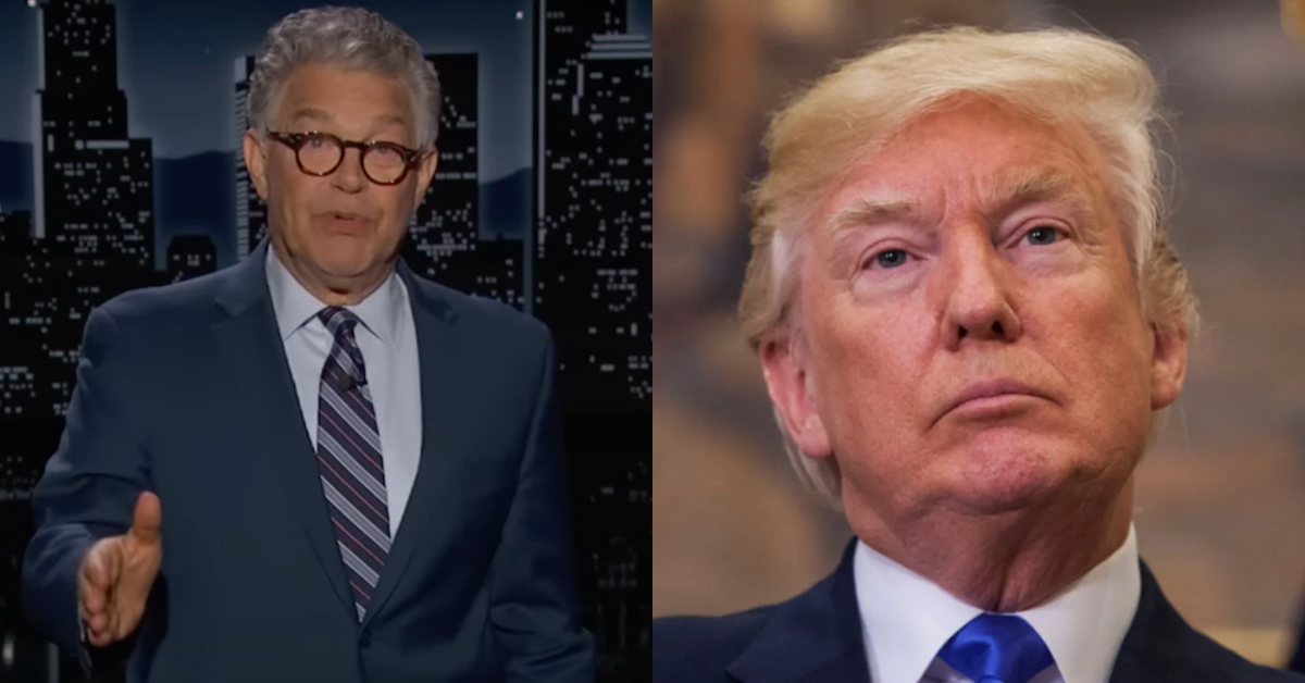 Al Franken Hilariously Trolls Trump Over Misleading 'More Votes By Far' Election Boast