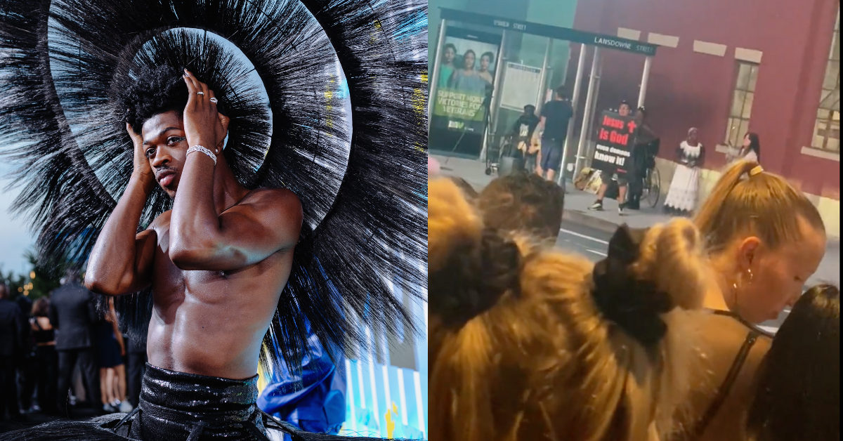 Lil Nas X Just Hilariously Trolled A Group Of Christian Protesters Outside His Concert In Boston