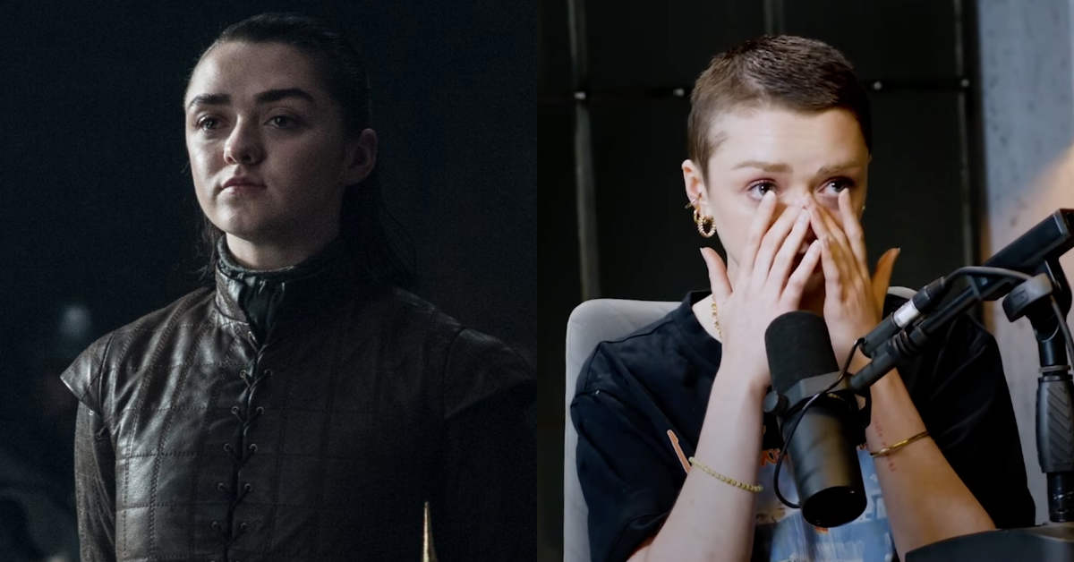 Maisie Williams Breaks Down While Opening Up About 'Traumatic' Relationship With Her Dad