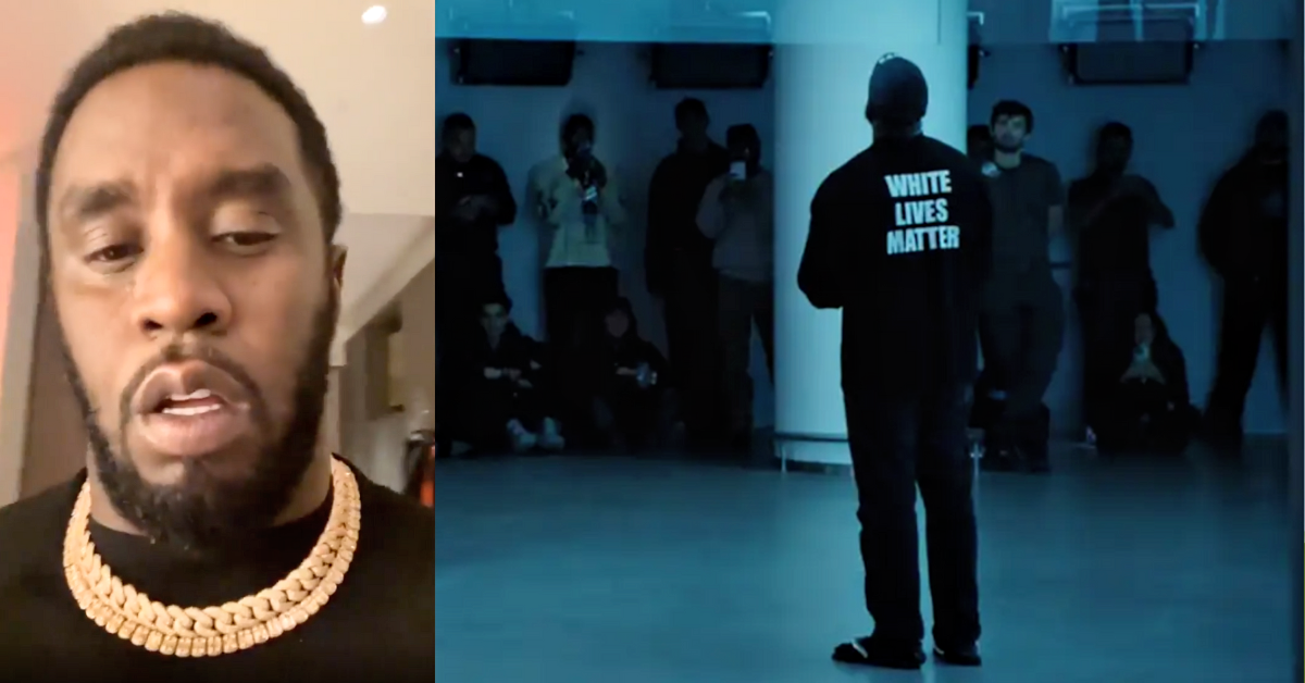 Diddy Powerfully Condemns Ye's 'White Lives Matter' Stunt On Instagram: 'I Don't Rock With It'