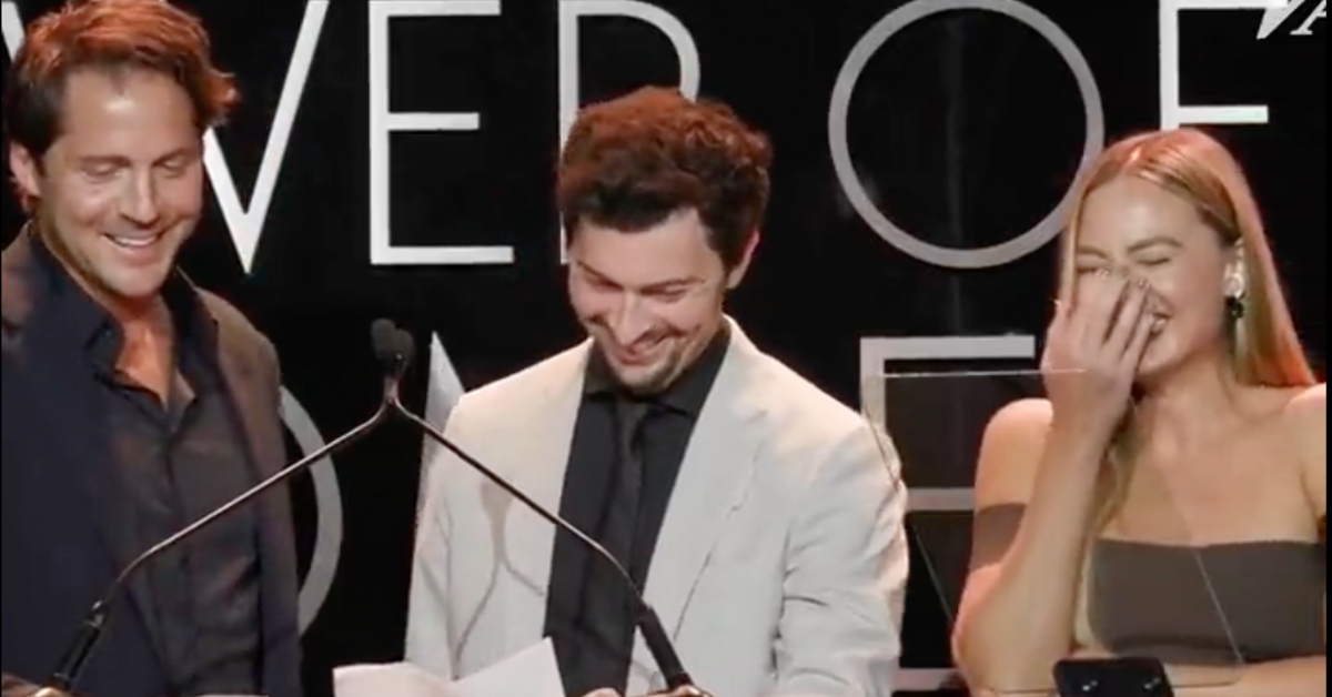 Margot Robbie Lost Her Voice And Had Her Husband Read A Speech Revealing Her 'Secret Crush'