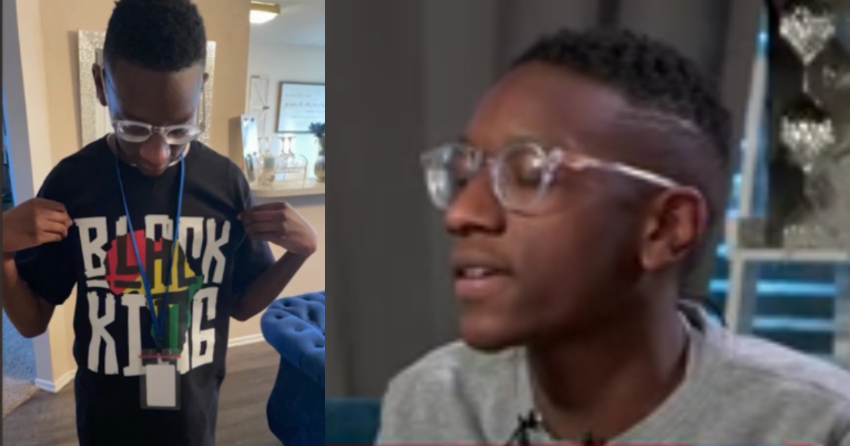 Oklahoma Teacher Placed On Leave After Telling 13-Year-Old Boy His 'Black King' Shirt is Racist