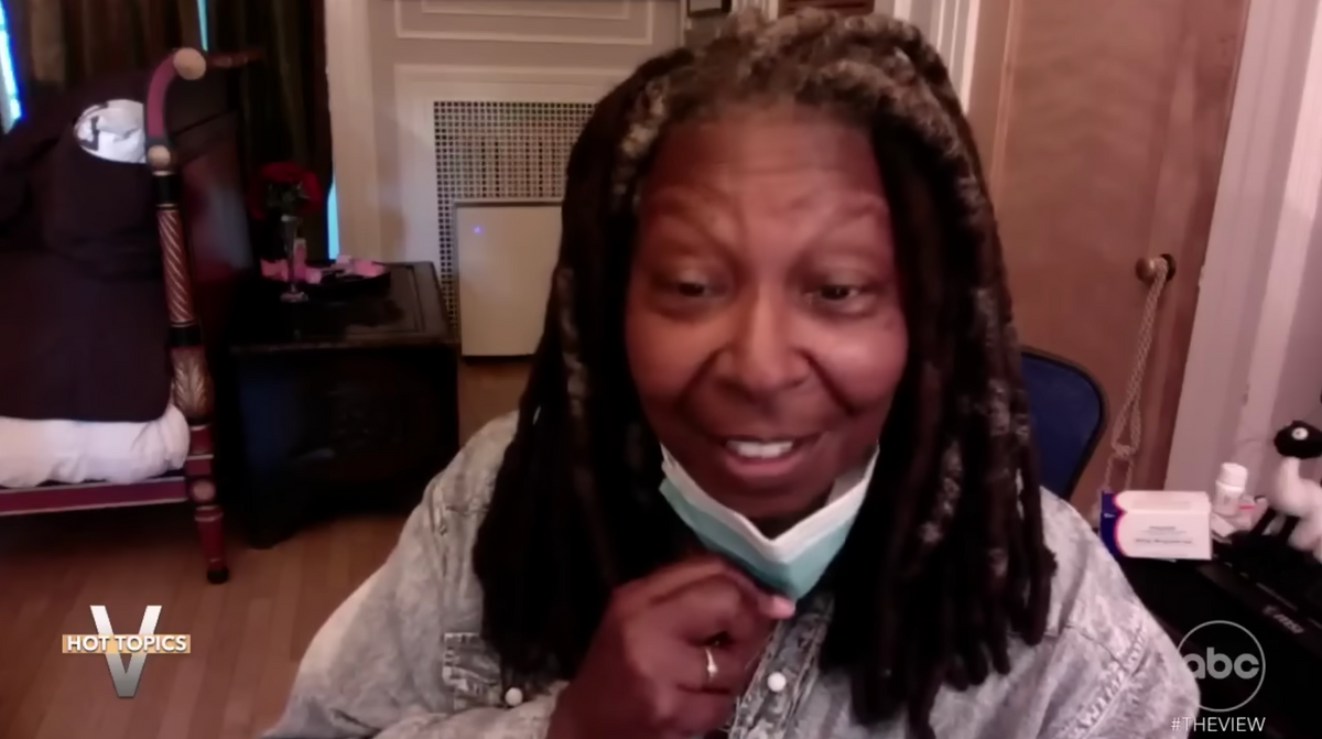 Whoopi Shuts Down Conspiracy Theories Claiming She's Not Actually Out With COVID
