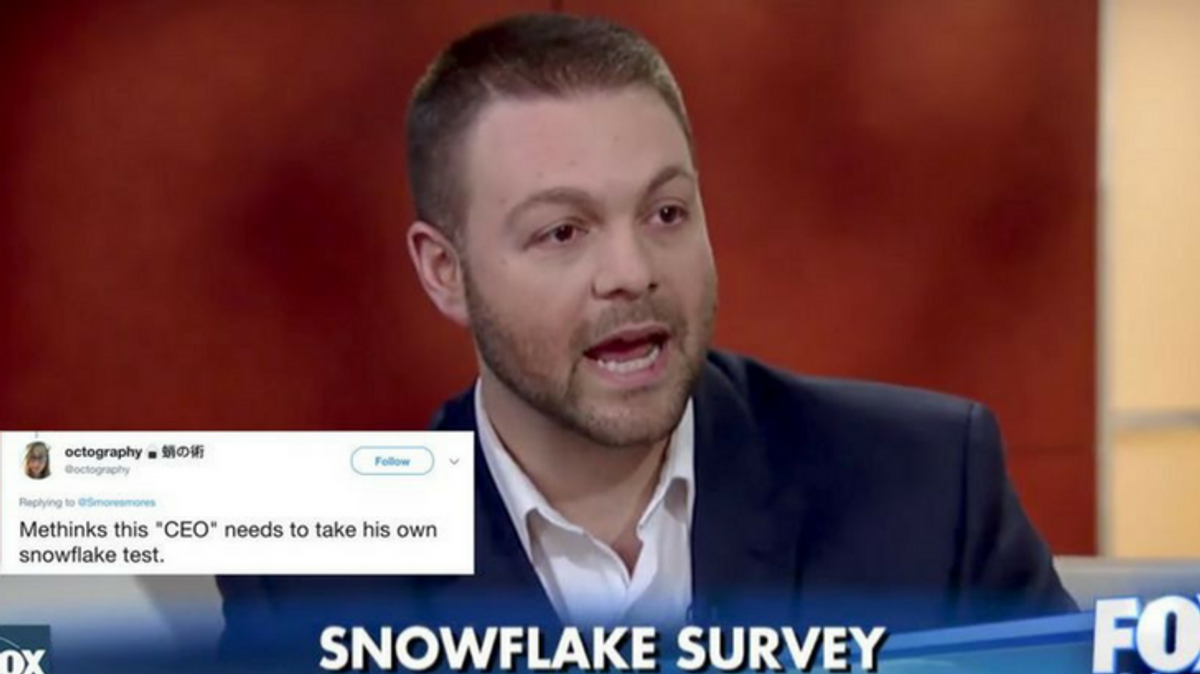 Kyle Reyes' Snowflake Test Weeds Out Liberal Job Applicants