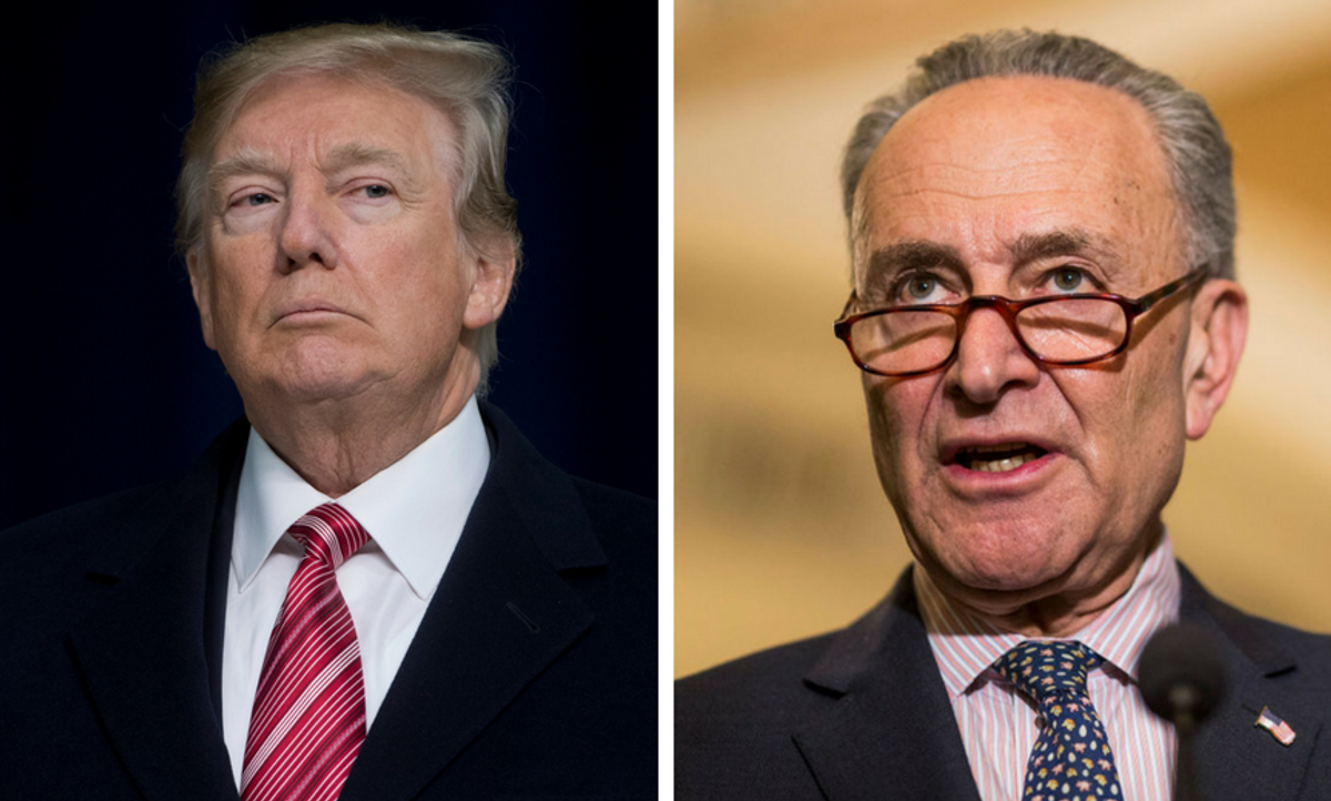 Chuck Schumer Just Used Melania's New White House Initiative to Masterfully Troll Donald Trump