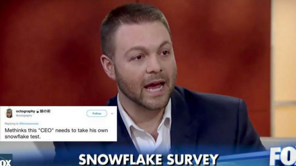 Kyle Reyes' Snowflake Test Weeds Out Liberal Job Applicants
