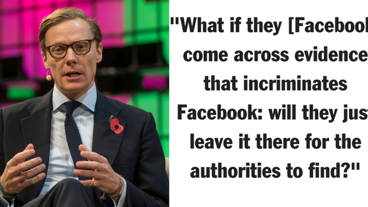Facebook Kicked Out of Cambridge Analytica Office While Trying to 'Secure Evidence'