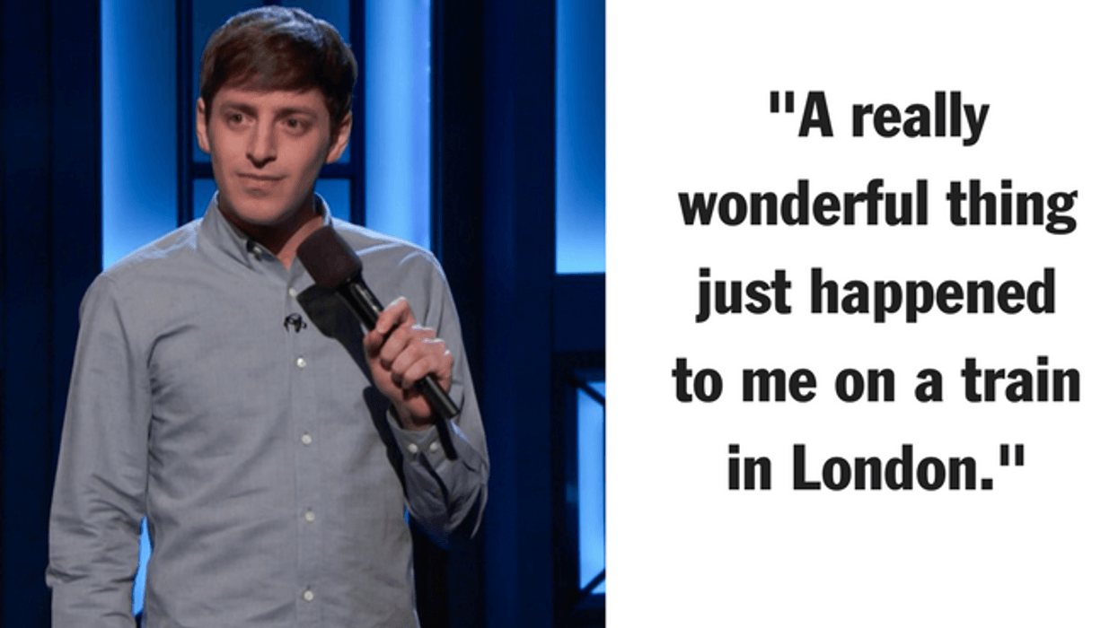 British Schoolchildren Sing Surprise 'Happy Birthday' to American Comedian Alex Edelman on London Train