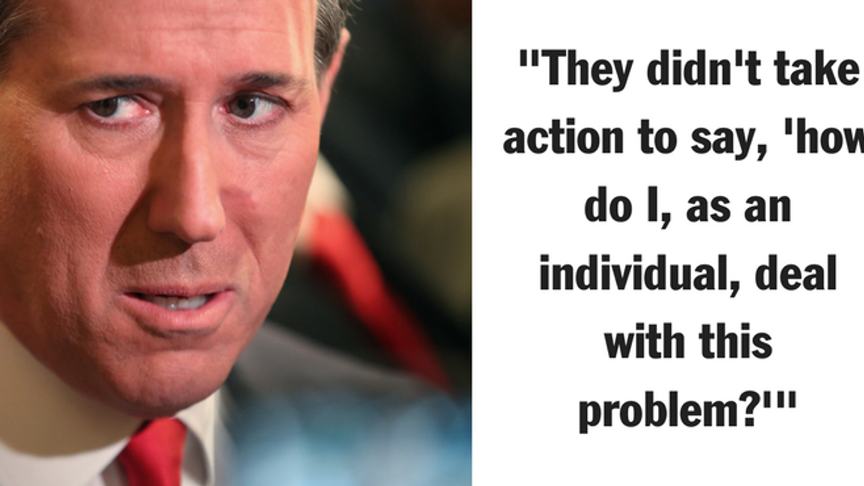 Rick Santorum: School Shooting Survivors Should Take 'CPR Classes' Instead of Petitioning for Gun Safety Laws