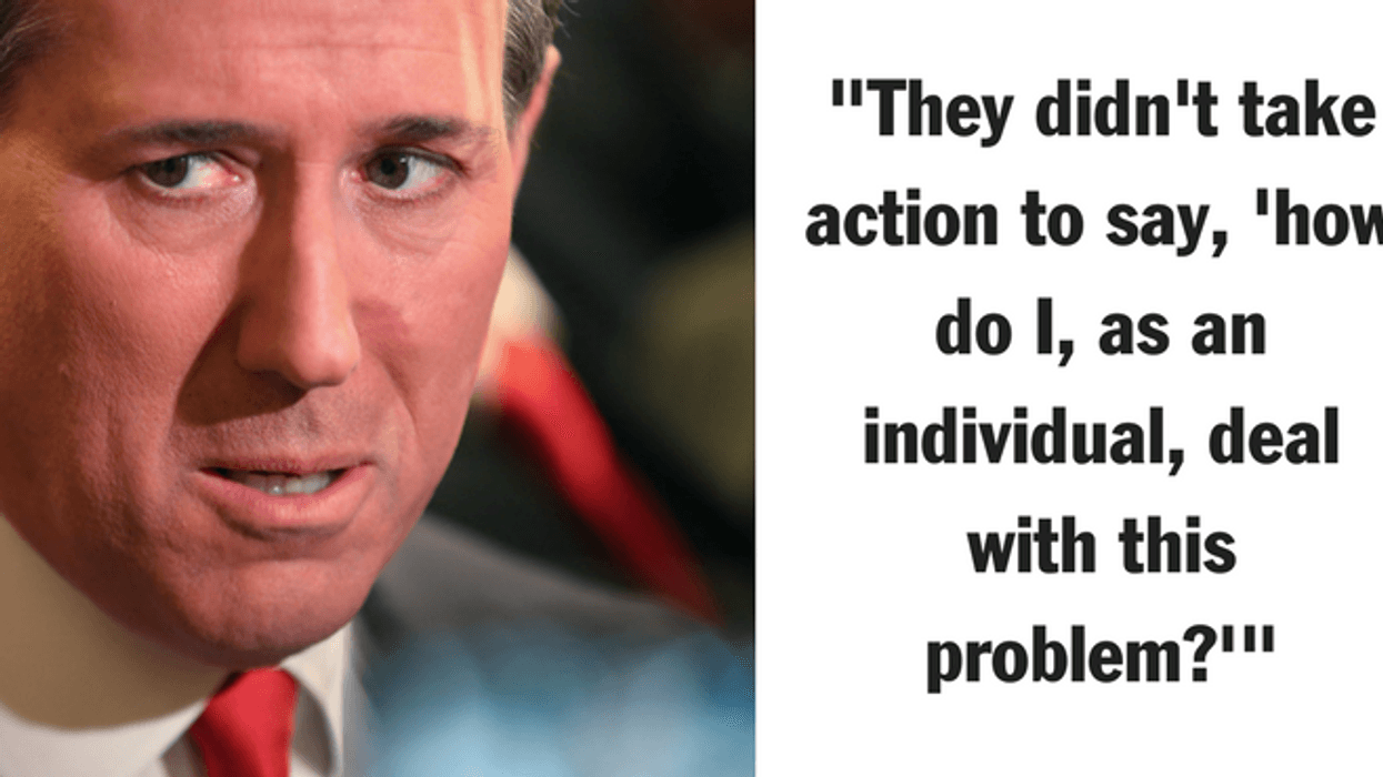 Rick Santorum: School Shooting Survivors Should Take 'CPR Classes' Instead of Petitioning for Gun Safety Laws