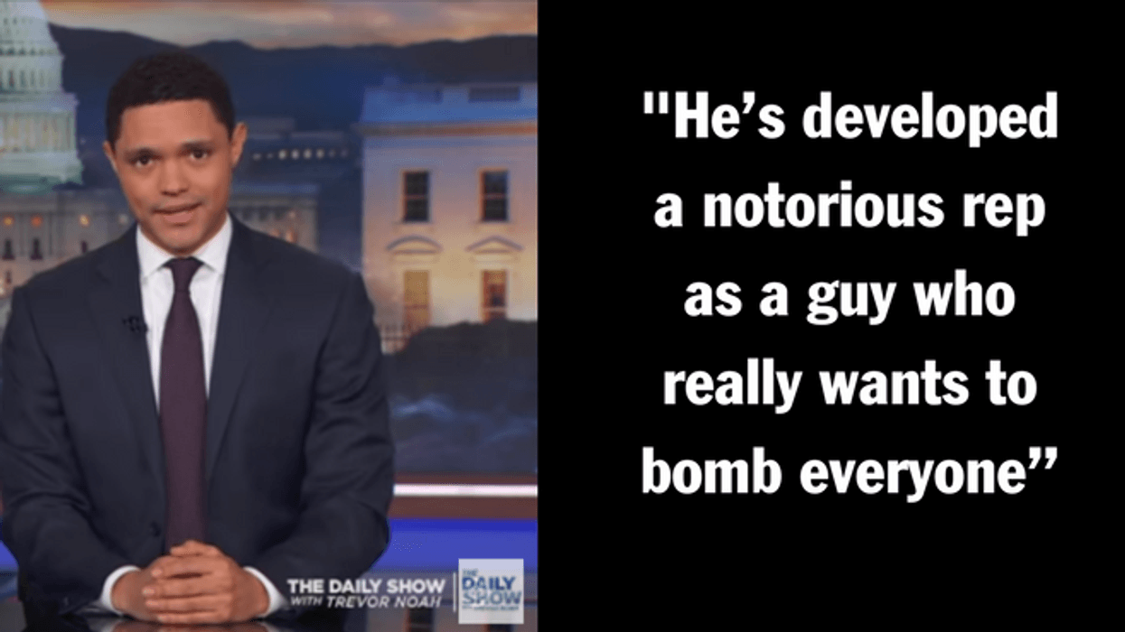 Trevor Noah: 'War Horny' John Bolton a 'Dangerous' Pick for National Security Adviser