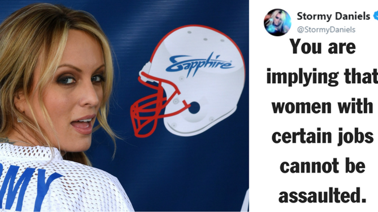 Stormy Daniels Takes Down Twitter Troll Who Suggests Porn Stars Can't Be Victims of Assault