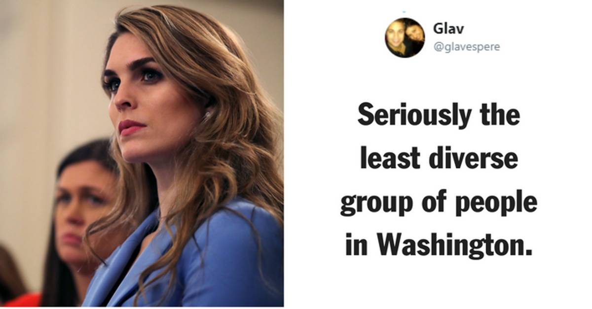 Hope Hicks' Farewell Party Photo Displays Stunning Lack of White House Diversity