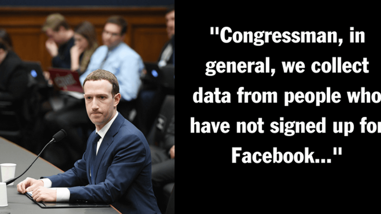 Mark Zuckerberg Admits Facebook Collects Non-Users' Personal Data