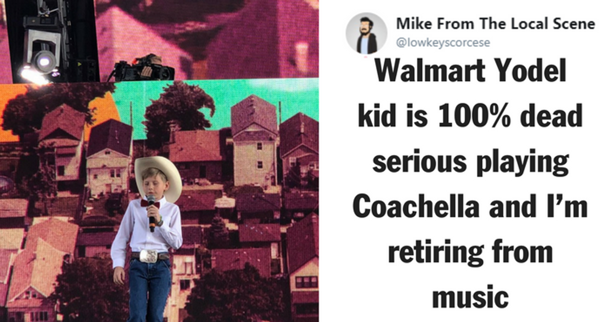 11-Year-Old Walmart Yodeling Sensation Mason Ramsey Wows Audiences Headlining Coachella