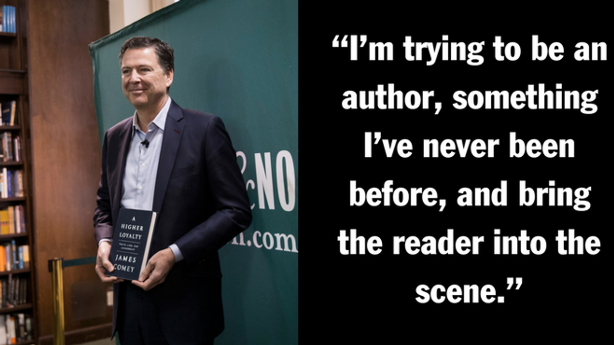 James Comey Defends His Book's Portrayal of Trump: 'I Didn't Think of Them as Shots, & I Still Don't'