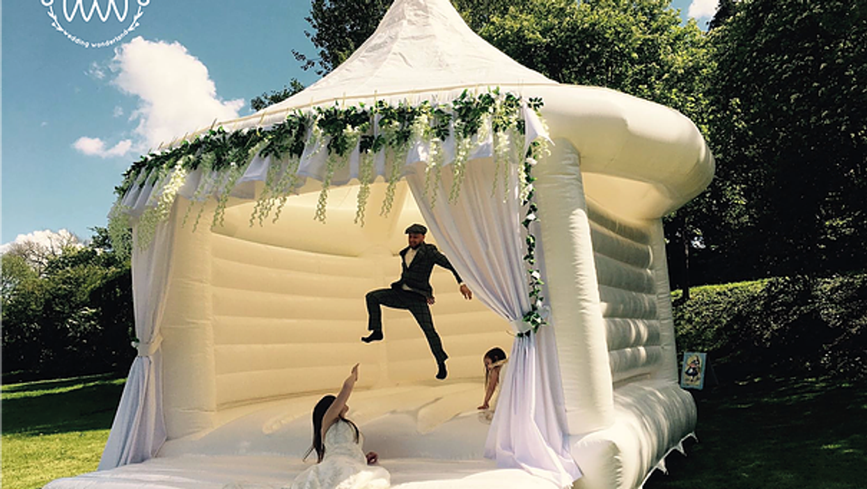 You Can Now Rent A Bouncy Castle For Your Wedding—And We're Ready To Propose