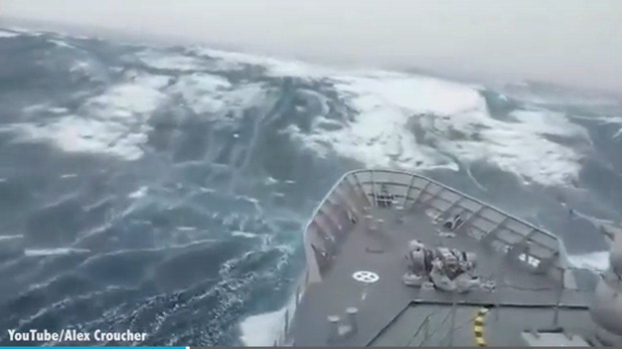 This Video Shows The World's Biggest Recorded Wave Ever And It's A Beast