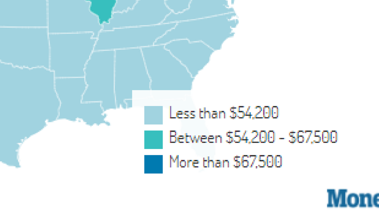 The Average Teacher's Salary In Every State, Mapped