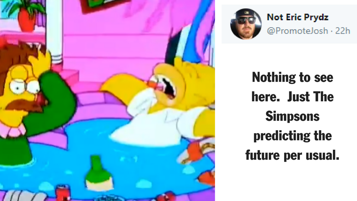 This 20-Year-Old 'Simpsons' 'Prediction' About The Stanley Cup Has Fans Placing Their Bets