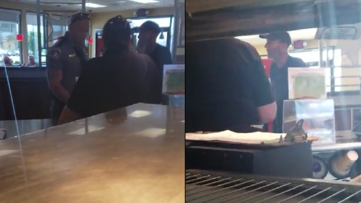 After Restaurant Customer Calls 911 On A Homeless Man, The Police Respond In The Best Way