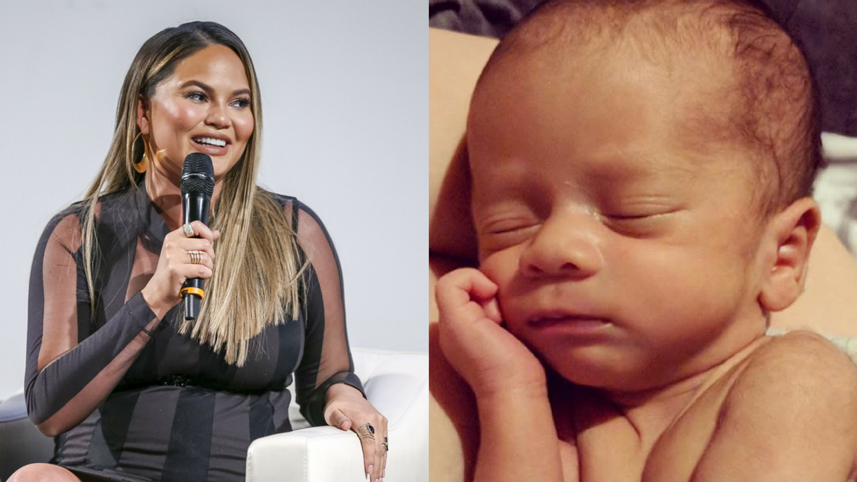 Chrissy Teigen Offers A Sweet And Sassy Message To Her Newborn Son On His Due Date 😂❤️