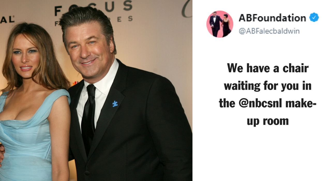 Alec Baldwin Just Asked Melania Trump To Do 'SNL'—But Not Everyone Is On Board With It