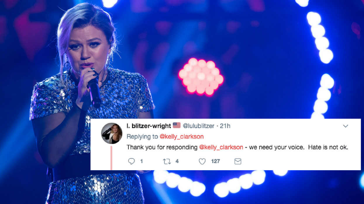 Kelly Clarkson Shuts Down Homophobic Twitter Troll With Grace And Eloquence, Because She Is A Queen ❤️