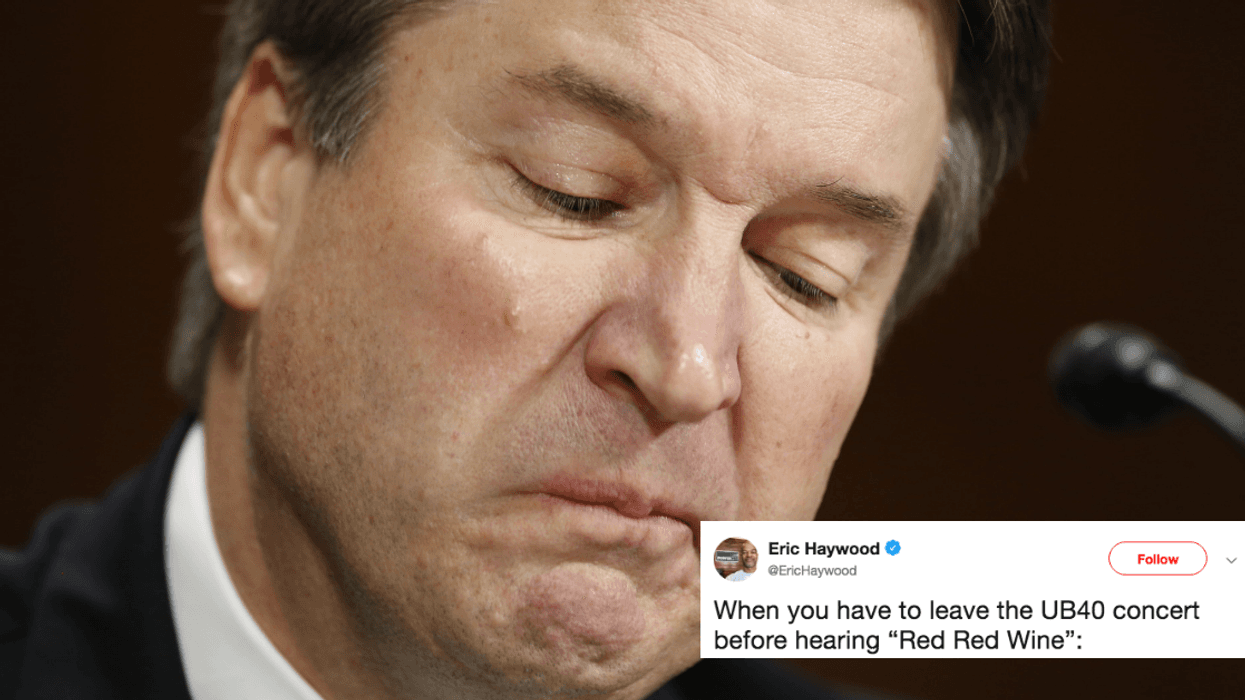 UB40's 'Red Red Wine' Became A Glorious Meme After News Of Brett Kavanaugh's Alleged Bar Fight 😂