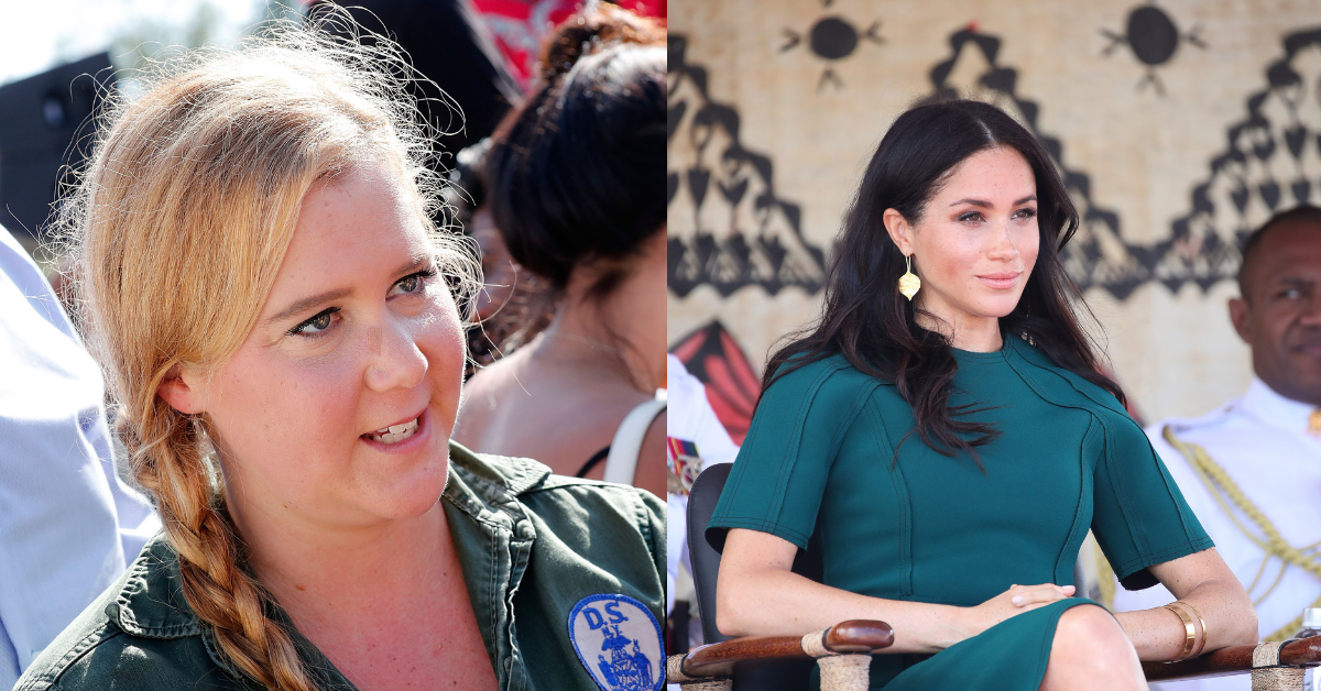 Amy Schumer Just Jokingly One-Upped Meghan Markle By Saying She Already Had Her Baby 😂