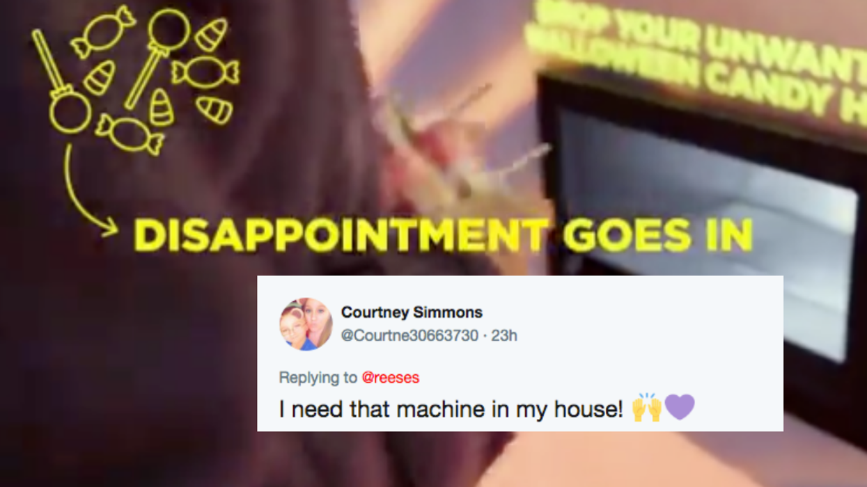 Reese's Just Installed A 'Candy Converter' That Lets You Trade In Your Unwanted Candy For Peanut Butter Cups 😮