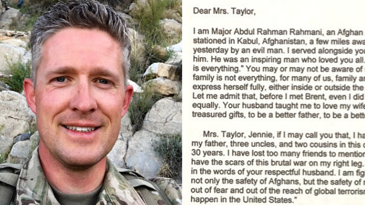 Afghan Pilot Pens Emotional Letter To Wife Of Fallen Utah Mayor