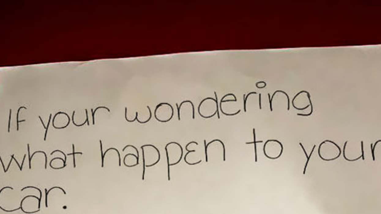 Man Finds Note From 6th Grader After Someone Hit And Run His Parked Car—And It's Brilliant 😂