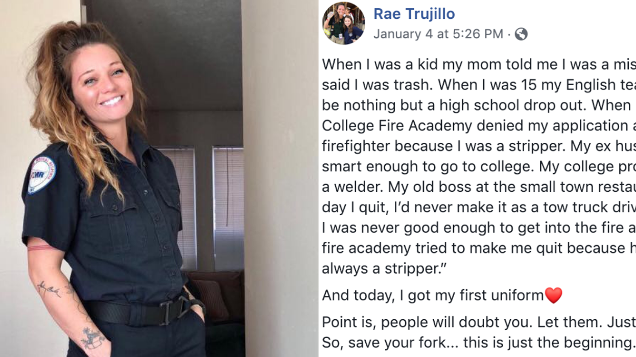 Former Stripper Inspires The Internet With Her Journey To Becoming An EMT In Powerful Facebook Post