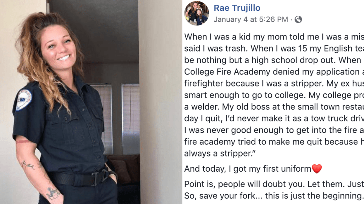 Former Stripper Inspires The Internet With Her Journey To Becoming An EMT In Powerful Facebook Post