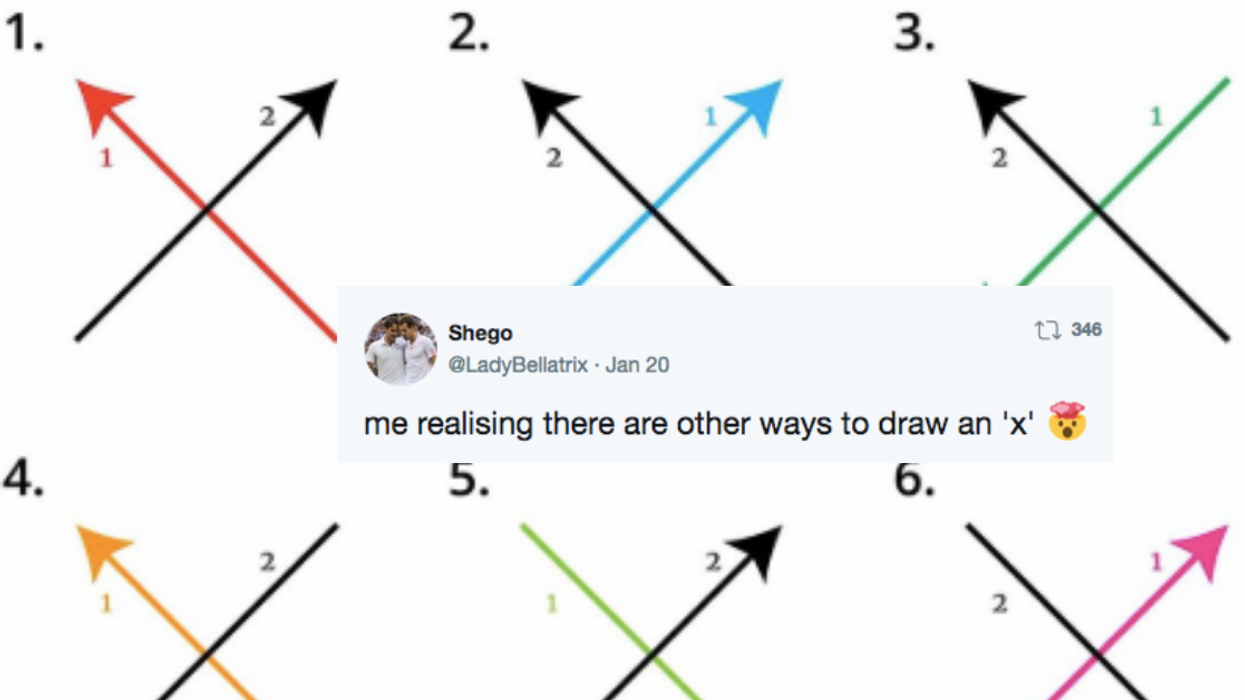 There Are Apparently 8 Different Ways To Write The Letter 'X' That We Can Now All Fight About