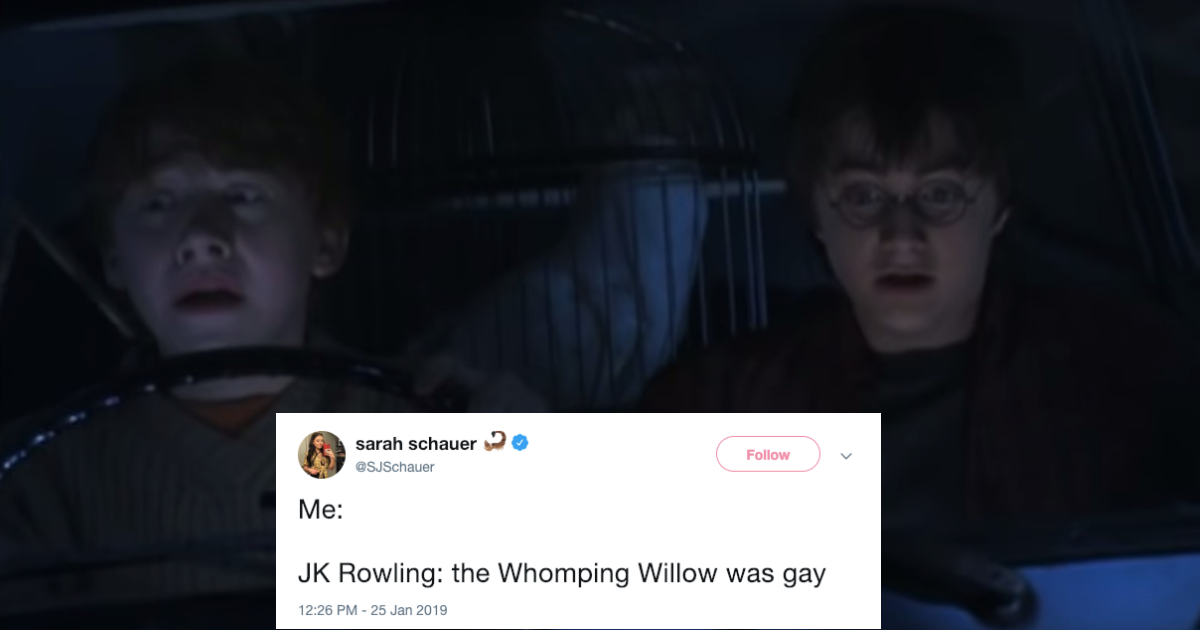 This New Meme Hilariously Roasts J.K. Rowling's Little-Known Facts About 'Harry Potter' 😂