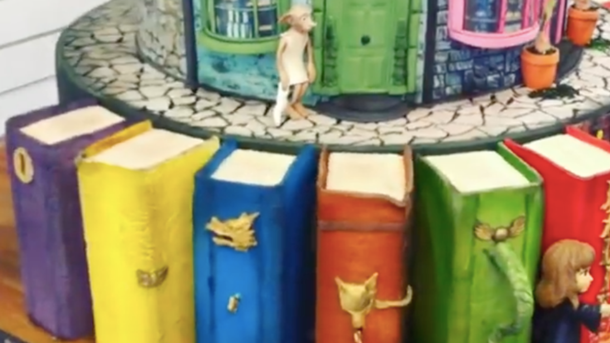 Someone Made An Impressive Harry Potter Cake That Is Simply Magical 😮