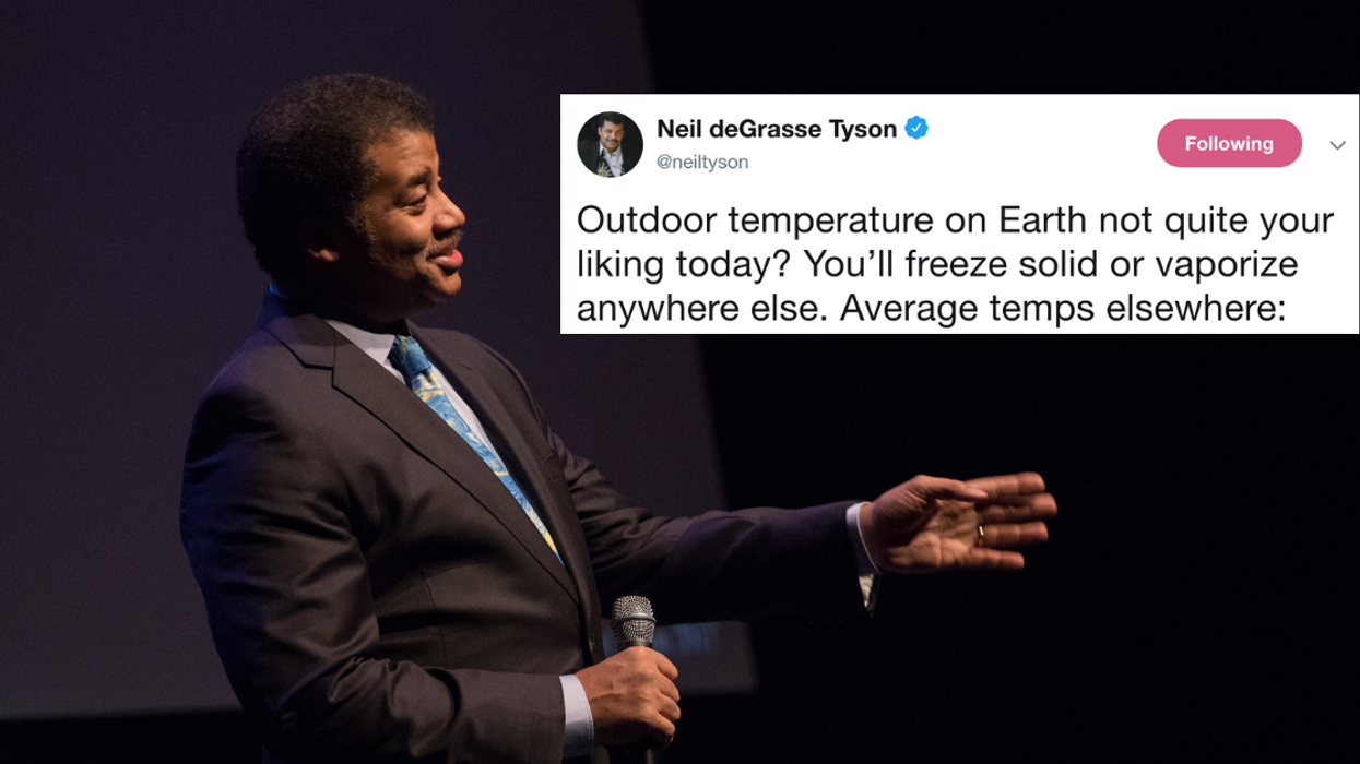 Neil DeGrasse Tyson Just Put The Current Polar Vortex In Extreme Universal Perspective For Us All 😮