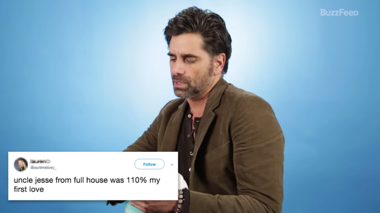 We Can't Get Enough Of John Stamos Reading Thirsty Tweets From His Fans
