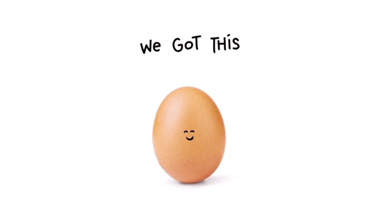 That World Record-Breaking Egg Just Used Its Platform To Shine A Light On Mental Health