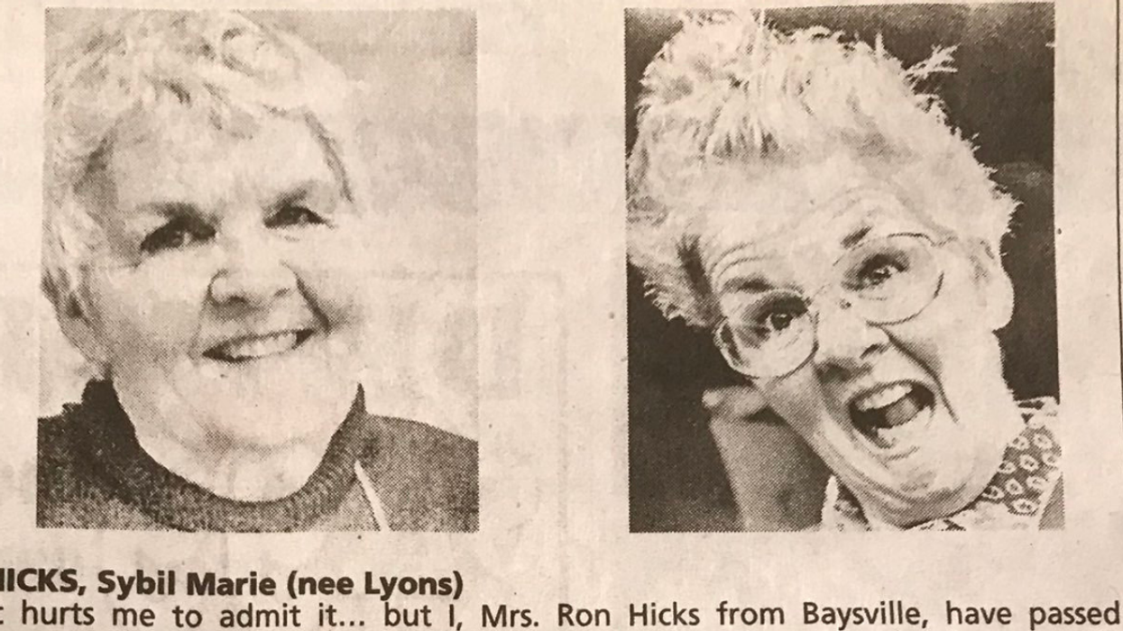 Recently Deceased Woman's Children Pen Her A Hilarious First-Person Obituary