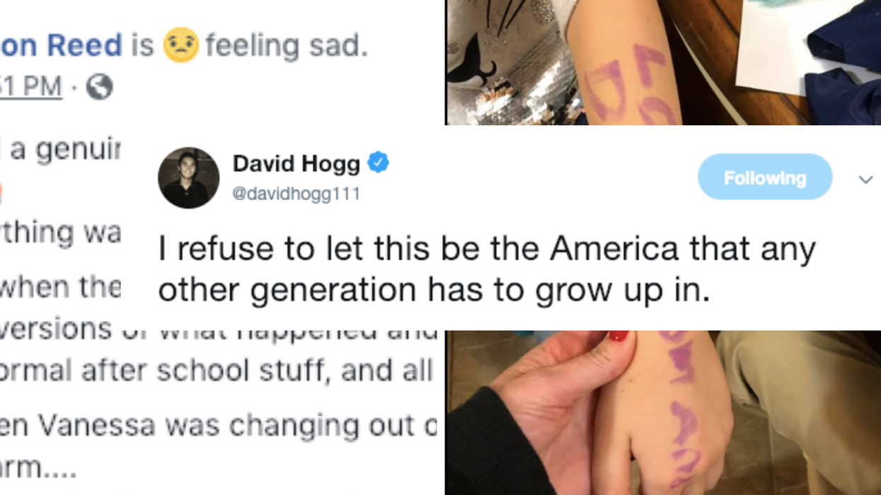 Mom Asks Daughter About What She Wrote On Her Arm During School Lockdown, And It's Devastating