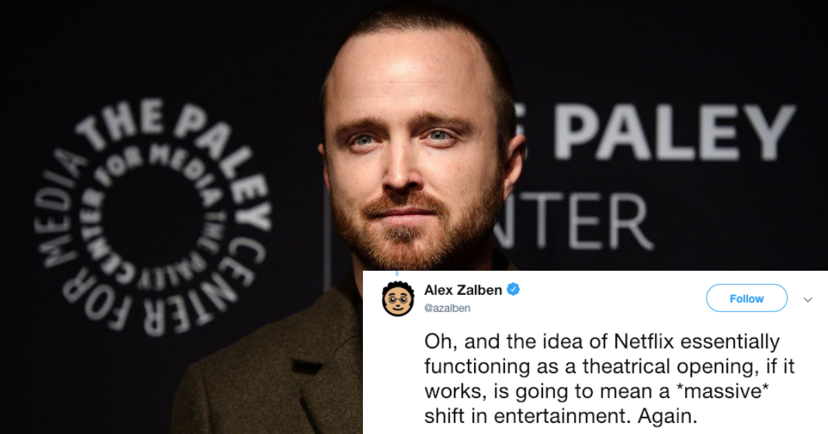 A 'Breaking Bad' Movie Starring Aaron Paul Is Coming, And We Are So Ready For It