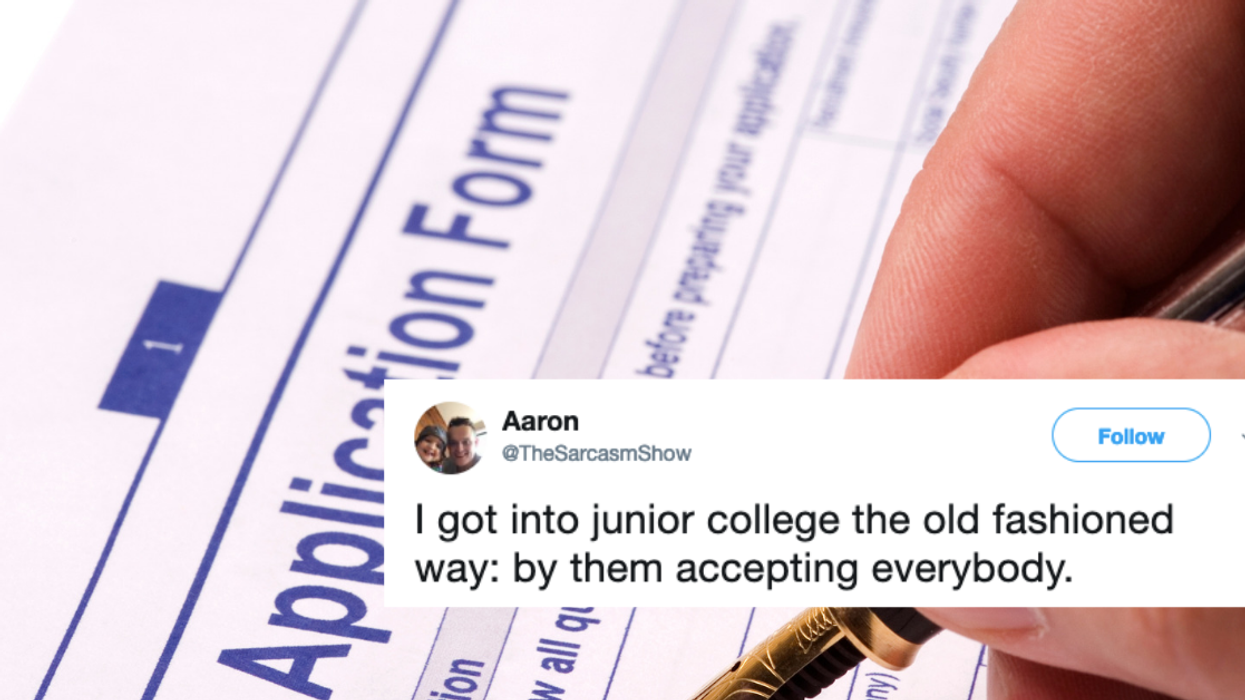 People Are Sharing How They Got Into College 'The Old-Fashioned Way' In A Bizarre New Meme