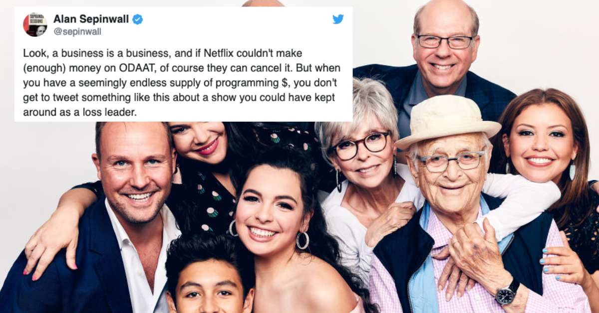 Netflix Tried To Explain Their Reasons For Canceling 'One Day At A Time'—And Ended Up Just Pissing Fans Off Even More