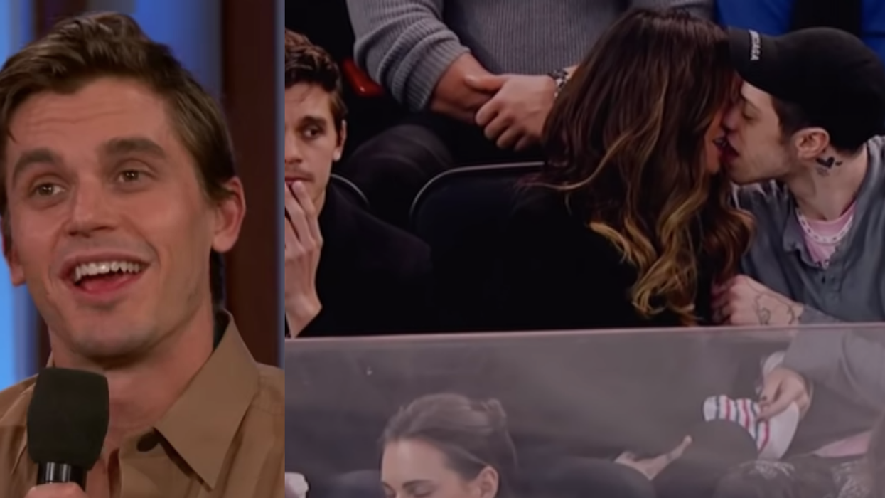 'Queer Eye' Star Antoni Porowski Explains Why He Actually Looked So Concerned During Kate Beckinsale and Pete Davidson's Makeout Session