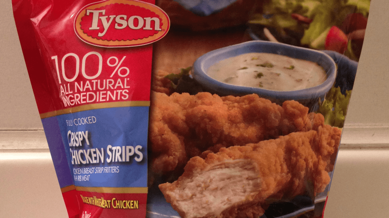 'Metal Pieces' Found in Tyson Chicken Strips Leads To 69,000 Pound Recall