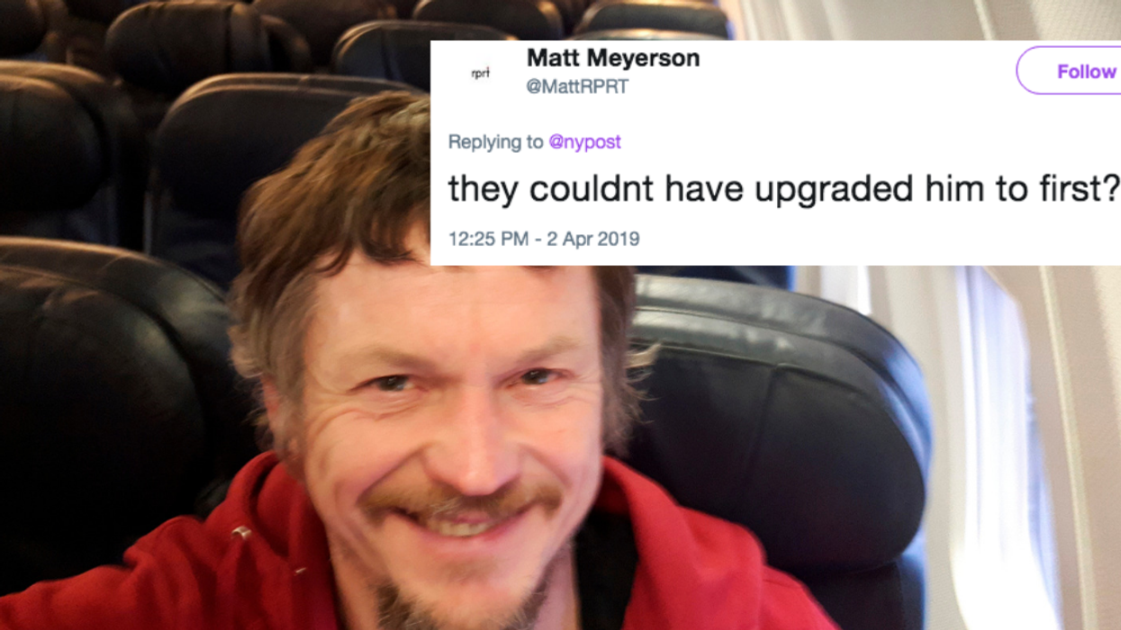 Man Gets A Shock After Realizing He's The Only Passenger On His 188-Seat Flight To Italy