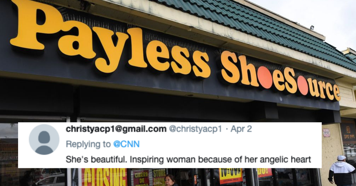 Kansas Woman Buys All Remaining Shoes At A Closing Payless Shoe Store For The Most Incredible Reason